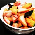 sugarvine's cooksnap of when they made ベーコンとかぼちゃのコンソメ炒め.