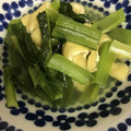 kaopi211's cooksnap of when they made 小松菜と油揚げの煮浸し.