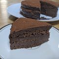 夫ひとり子ひとり's cooksnap of when they made 米粉スポンジ（パータ・ジェノワーズ）.