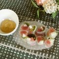 さかなぷりん's cooksnap of when they made びんちょうまぐろの生春巻き.