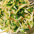 ゆちゃん☆ゆちゃん's cooksnap of when they made 大葉が香る〜♪もやしと茗荷の簡単ナムル.