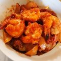 hana☆bi's cooksnap of when they made 完熟トマトで大人の”エビチリ”♪.