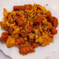 ありんこ☆★'s cooksnap of when they made 卵とウインナーのカレー炒め♪.