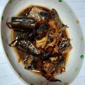 inokero's cooksnap of when they made 電気圧力鍋でのイワシの生姜煮.