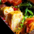 haruku221's cooksnap of when they made かにかまチーズの卵焼き.