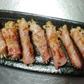 SKB34's cooksnap of when they made 食べ応え抜群！ズボラえのきのベーコン巻き.
