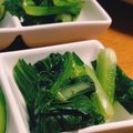 のあぐ's cooksnap of when they made 小松菜の梅風味お浸し.
