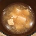maasa☆R's cooksnap of when they made 祖母の味＊みぞれ汁（豆腐＋長ネギ）.