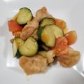 みゆりーた＊'s cooksnap of when they made 夏バテに！鶏肉ときゅうりの甘酢炒め.