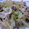 Yuminmama's cooksnap of when they made ***ふきと豚肉の味噌炒め煮***.