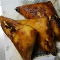 kyokoha's cooksnap of when they made 10分完成！ハムチーズエッグの三角春巻き.