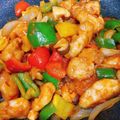 虎徹のママ's cooksnap of when they made ささ身　酢豚風　新玉ネギパプリカピーマン.
