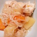 麗龍蘭's cooksnap of when they made 炊飯器で簡単ヘルシー☆味染み鶏じゃが♡.