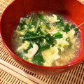 ｙｏｕ５'s cooksnap of when they made 水菜と卵のかきたま汁.