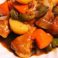 ＊もぐもぐ45＊'s cooksnap of when they made 揚げない＊鶏と野菜の黒酢あん.