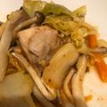 にわかぱりじぇんぬ's cooksnap of when they made レンジで簡単!鶏胸肉のキムチ蒸し☆低糖質.