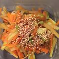 ミルキーとバニラ's cooksnap of when they made 簡単！ブロッコリー芯と人参のきんぴら.