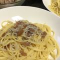 たろちゃん825's cooksnap of when they made 梅とジャコのパスタ　紫蘇和え.