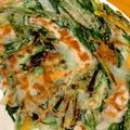 みかみかちん's cooksnap of when they made 簡単‼カリカリモチモチ♪キムチのチヂミ♪.