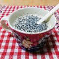 にゃにゃ☆☆☆'s cooksnap of when they made 和カフェ*黒胡麻deきな粉豆乳*.