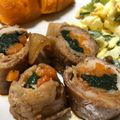ハル0401's cooksnap of when they made 豚肉のほうれん草ロール.