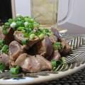 ダイナマイト漆黒's cooksnap of when they made おつまみに！砂ズリゆずこしょう炒め.