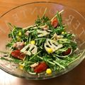 ★りなんち★'s cooksnap of when they made デリ風♪水菜とれんこんのごまダレサラダ.
