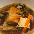 まめしばかきのすけ's cooksnap of when they made 水菜と厚揚げの煮びたし.
