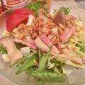 きーこ♡'s cooksnap of when they made 簡単！水菜とエリンギとベーコンのサラダ.