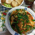 珠リン's cooksnap of when they made 簡単おかず！サバ缶ニラキムチ炒め♪.