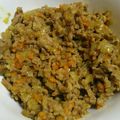 のんたんΣ's cooksnap of when they made 簡単！作りおき★合い挽き肉カレー味そぼろ.