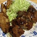 クックM1WTZB☆'s cooksnap of when they made 分厚い豚カツ・３５０グラム・最初は低温で.