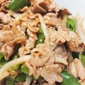 yknobi's cooksnap of when they made 【ガッツリ】豚バラとピーマンの中華風炒め.