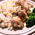 クリーピングタイム☆'s cooksnap of when they made 簡単☆炊飯器でピラフ風コーンご飯.