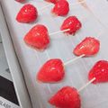 悠☆ママ's cooksnap of when they made レンジで簡単パリパリいちご飴！.