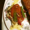 sakutakuhitoshu's cooksnap of when they made レンジで♬パプリカとオクラの彩りマリネ.