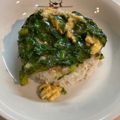 もあてぃえ's cooksnap of when they made ズッキーニの江戸菜あんかけ炒飯♪.