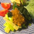 chibijuju's cooksnap of when they made あさつきと生わかめのぬた.