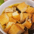 KIMAZUI's cooksnap of when they made 白ねぎ＋厚揚げステーキのアヒージョ炒め.