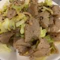 ポメちょん's cooksnap of when they made こんにゃくの塩にんにく炒め.