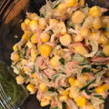 naamiiik's cooksnap of when they made ♡塩揉みきゅうりの病みつき和風サラダ♡.