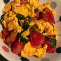 michi8840's cooksnap of when they made 簡単メインおかず！トマトと卵の炒め物.