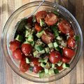 うさまる．'s cooksnap of when they made しょう油がミソ　アボカドと夏野菜サラダ.