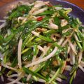 オマールえび子's cooksnap of when they made にらともやしのペペロンチーノ.