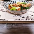 amm46's cooksnap of when they made 時短つまみ‼ネギベーコンおかか.