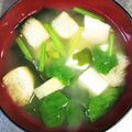 ムーミン☆ママ's cooksnap of when they made ほうれん草と豆腐の味噌汁.