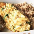 YUKIKI☆'s cooksnap of when they made ふんわり玉子♥の豆腐オムレツ‼.