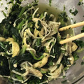 クックZ8J4H4☆'s cooksnap of when they made ほうれん草とえのきのおひたし.