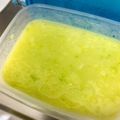 なみちゃん73's cooksnap of when they made ✿練乳みるく♡１００％✧フルーツアイス✿.