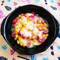 ﾁｲﾁｬﾝﾏﾏ's cooksnap of when they made レンジで簡単！じゃがいもピザ.
